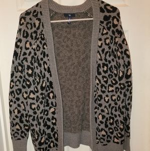 Leopard cardigan